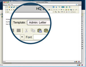 email screen