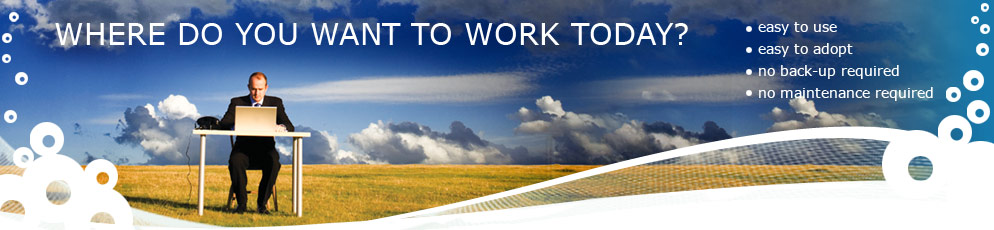 Where do you want to work today?