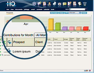 email screen
